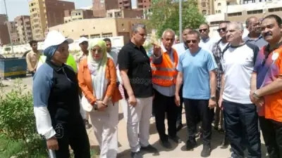 تدشين حملة تشجير بطريق السادات ضمن مبادرة أسوان بشبابها أجمل
