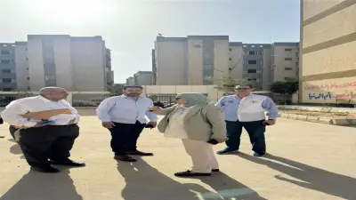 مدير تعليم القاهرة يتفقد لجان امتحانات الترم الثاني لصفوف النقل ولا شكاوى من الأسئلة