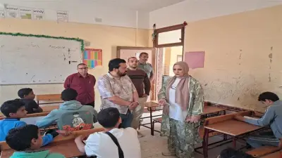 وكيل تعليم مطروح تتفقد لجان امتحانات صفوف النقل بالضبعة وتشيد بالانضباط