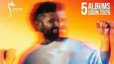 أحمد سعد يطلق بوستر ألبومه الجديد 