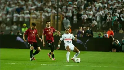 الزمالك يتقدم على اتحاد العاصمة بهدف في شوط نهائي الكونفدرالية