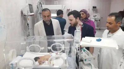 وكيل صحة شمال سيناء يتفقد مستشفى الشيخ زويد ويطمئن على الخدمات