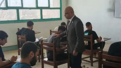 انتظام امتحانات الفصل الدراسي الثاني بجامعة قنا في جولة تفقدية