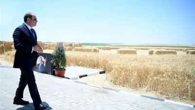 السيسي يفتتح مشروع الدلتا الجديدة لتعزيز الأمن الغذائي