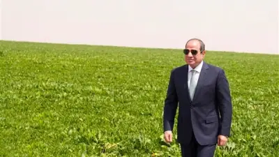 السيسي يتفقد مشروع الدلتا الجديدة ويؤكد توفير مليوني فرصة عمل