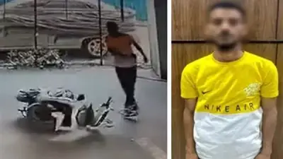 القبض على شخص لتعديه على مواطن وإتلاف دراجة نارية بالزيتون
