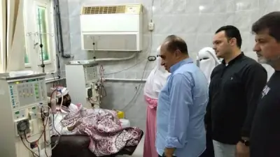 وكيل صحة الوادي الجديد يتفقد مستشفى الفرافرة ويوجه بتسريع تشغيل جهاز الأشعة