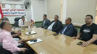 مدير تعليم الوادي الجديد يتابع امتحانات النقل وغرفة العمليات تؤكد انتظام اللجان