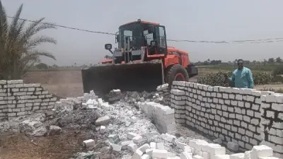بني سويف تواصل حملات النظافة ومواجهة التعديات وتحسين الخدمات