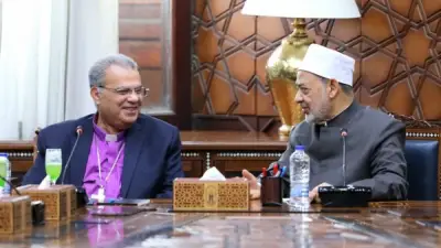 رئيس الطائفة الإنجيلية يهنئ شيخ الأزهر بعيد الأضحى ويؤكد دعم التعايش