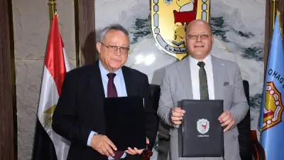 زايد والنعماني يوقعان بروتوكول تعاون لتعزيز المعرفة والتدريب بجامعة سوهاج