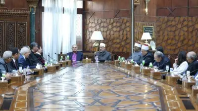 شيخ الأزهر لرئيس الطائفة الإنجيلية: إنسان اليوم يعاني من فيروس العداوة الإنسانية