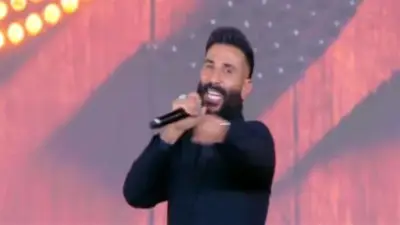 أحمد سعد يحيي احتفالية فرحة مصر بحضور السيدة انتصار السيسي