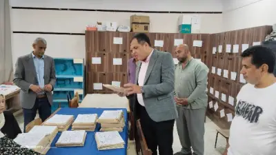 جولة مفاجئة لوكيل تعليم دمياط بمركز توزيع أسئلة إدارة الزرقا