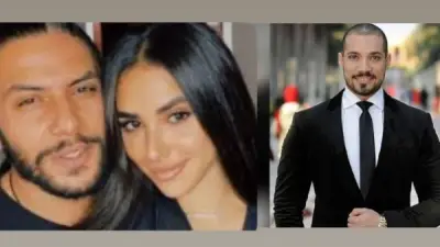 آية سماحة ترد على هجوم عبدالله رشدي بسبب صورة تقبيل زوجها