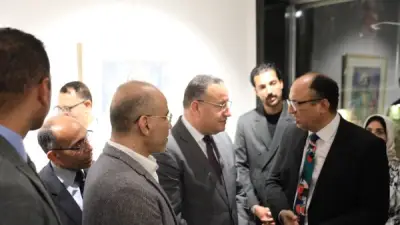 وزراء التعليم العالي والثقافة ومحافظ القاهرة يفتتحون معرض خبايا الروح