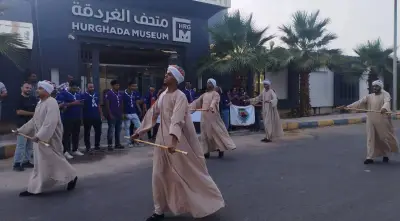 فرقة الغردقة للفنون الشعبية تتألق في احتفالية اليوم العالمي للمتاحف