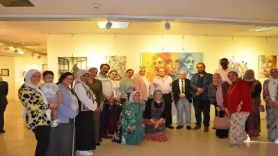 أكاديمية الفنون تفتتح المعرض الأربعين للجمعية العربية للحضارة والفنون الإسلامية