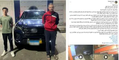 الشرطة تضبط طفلاً يقود سيارة برعونة ويتسبب في حادث بكفر الشيخ