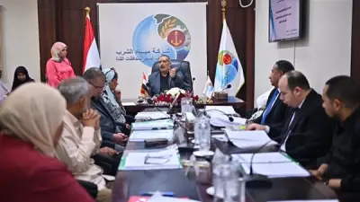 مياه القناة تستعرض مشروعاتها التنموية في اجتماع دوري لمجلس الإدارة