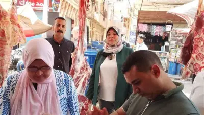ضبط منتجات غذائية منتهية الصلاحية في حملات تموينية بالقليوبية
