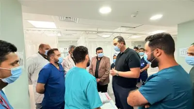 السبكي يتفقد مستشفيات جنوب سيناء ويطمئن على جاهزيتها للأعياد