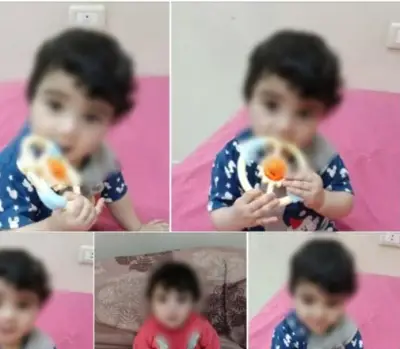 أب يعذب رضيعته بطريقة وحشية في كفر الشيخ والأهالي يحررون محضرًا