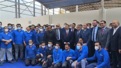 محافظ الدقهلية ووزير العمل يتفقدان مصانع جمصة ويبحثان دعم الاستثمار