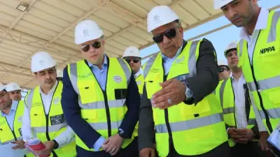 وزير الكهرباء يتفقد تطور الأعمال ومجريات تنفيذ مشروع الضبعة