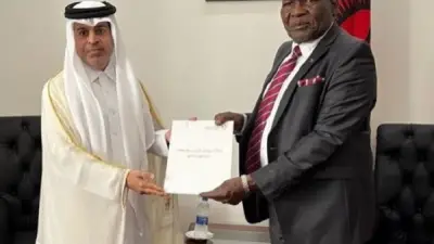 أمير قطر يوجه رسالة خطية لرئيس مالاوي لتعزيز العلاقات الثنائية