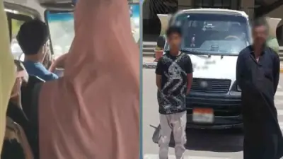 ضبط طفل قاد ميكروباص بالشرقية ووالده بعد تداول الفيديو
