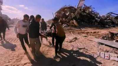 شهيد وجرحى في قصف إسرائيلي على حي الزيتون بغزة