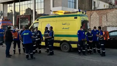 تحرك فوري للإسعاف في حادث تسريب كلور بمحطة مياه الإسماعيلية