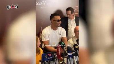 محمد رمضان يشعل العرض الخاص لفيلم أسد في العراق بحضور جماهيري كبير