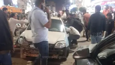حادث تريلا مروع بمرسى مطروح: إصابات وتحطم سيارات بعد فقدان الفرامل
