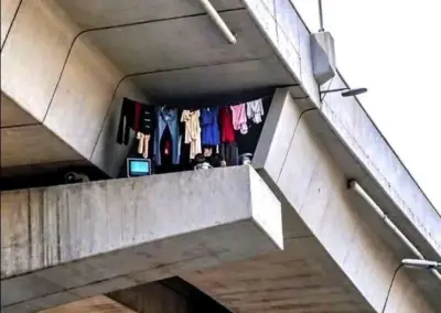 الأمن يكشف حقيقة صورة ملابس كوبري الإسماعيلية المتداولة
