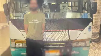 ضبط سائق أتوبيس دهس رجلاً وابنته في الدقهلية وسيارة بحمولة زائدة بالفيوم