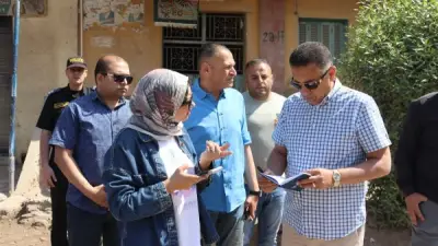 محافظ القليوبية يدرس تغطية مصرف البلبيسي لتحسين البيئة والمرور