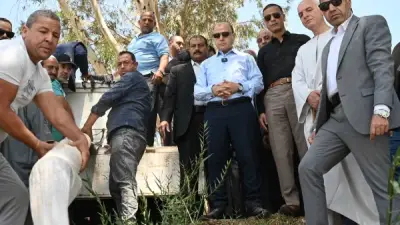 محافظ الغربية يطلق مليون زريعة بلطي نيلي بفرع دمياط في ميت بدر حلاوة