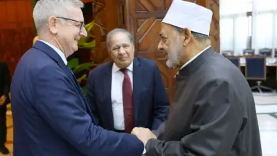 شيخ الأزهر يشيد بمواقف أيرلندا الشجاعة في دعم الحق الفلسطيني خلال لقاء السفير