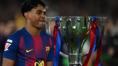 لامين يامال يخالف نجوم برشلونة من أجل حلم المونديال