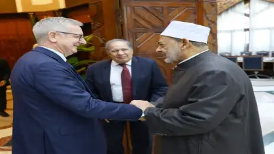 شيخ الأزهر يستقبل سفير أيرلندا ويؤكد دعم السلام وزيادة المنح الدراسية