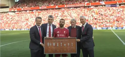 صلاح يتخطى جيرارد ويحقق إنجازاً تاريخياً جديداً مع ليفربول