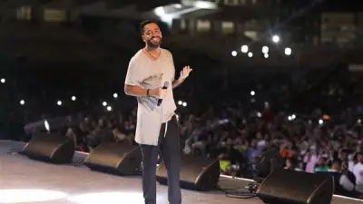 رامي جمال يستمع للنسخة الماستر من ألبومه الجديد قبل طرحه الأحد