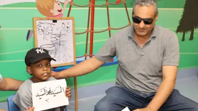 مستشفى شفاء الأورمان بالأقصر تنظم ورشة خط عربي للأطفال مرضى السرطان