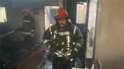 السيطرة على حريق في شقة سكنية بشبرا الخيمة وإصابة شخص
