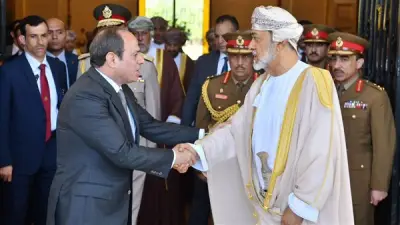السيسي وسلطان عمان يؤكدان تعزيز التعاون في كافة المجالات