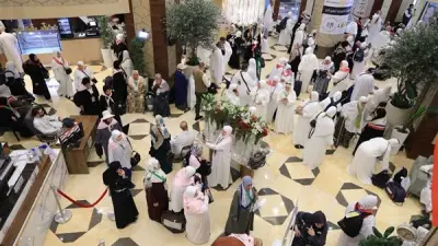 بدء تصعيد حجاج الجمعيات الأهلية إلى عرفات في رحلة الركن الأعظم