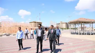 نائب محافظ الدقهلية يتفقد استعدادات مدينة جمصة لعيد الأضحى