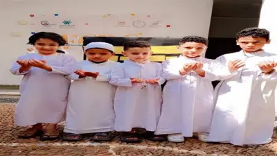 صناع الخير تنظم احتفالية للأطفال بقرية دمسنا لتعريفهم بمناسك الحج
